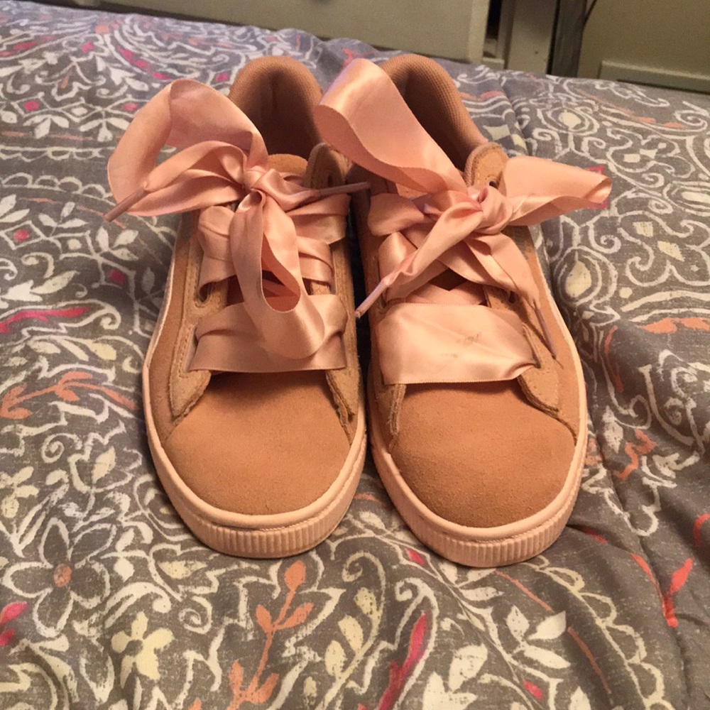 Puma Pink Athletic Shoes